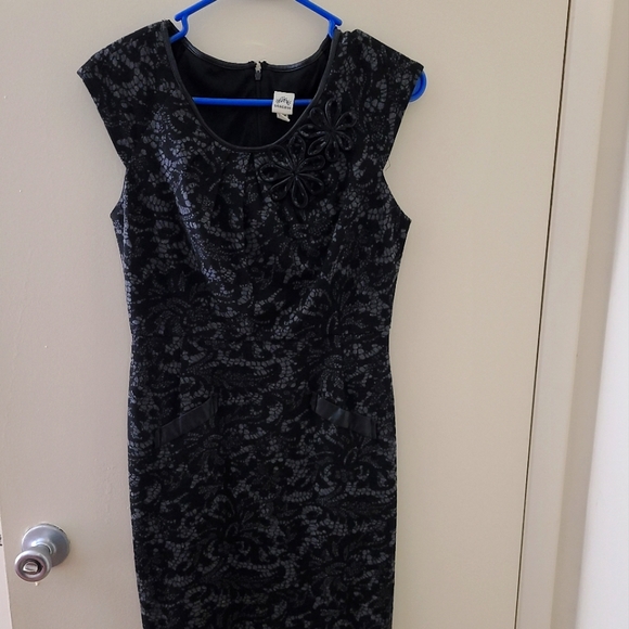Sangria, black, size 6 dress - Picture 1 of 3